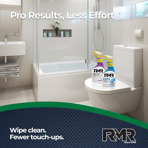 RMR-141 2-Step 232 Oz RMR Defend & Detail Duo EPA Registered Mold & Mildew Spray + Glass & Surface Cleaner/Repellent