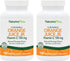 Natures Plus Orange Juice Jr. - 2 Pack, 180 Chewable Tablets - 100 mg Vitamin C - Vegetarian, Gluten Free