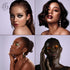 Purple Pearl Loose Mineral Eyeshadow, Organic Talc-Free Sparkly Makeup, Pink & Purple Shimmer Palette