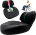 Memory Foam Seat Cushion for Office Chair, Wheelchair Cushions,Hemorrhoid Pillow,Lower Back Support,Bed