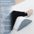 Knee Wedge Pillow, Bed Wedge Pillow for Sleeping, After Surgery Leg Pillow for Knee Pain Relief, Back Pain, Sciatica,