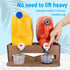 Honourable Wooden Laundry Detergent Holder, Retro Design, Holds 2 Bottles, Up to 35 lbs (Material: Plywood)