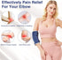 Elbow Heating Pad for Pain Relief - Electric Wrap for Arthritis, Tendonitis & Tennis Elbow - Adjustable 86?-158?, Auto