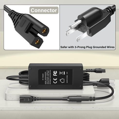 HIENADTOR 24V 9486098094, XH2400-2500 XH24002500 Foot Massager Charger Fit for Cloud Massage Shiatsu Foot Massage