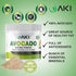 AKI Avocado Superfood Powder (6oz/170g), Rich in Nutrients, Ideal for Smoothies, Yogurt, or Milkshake Popsicles