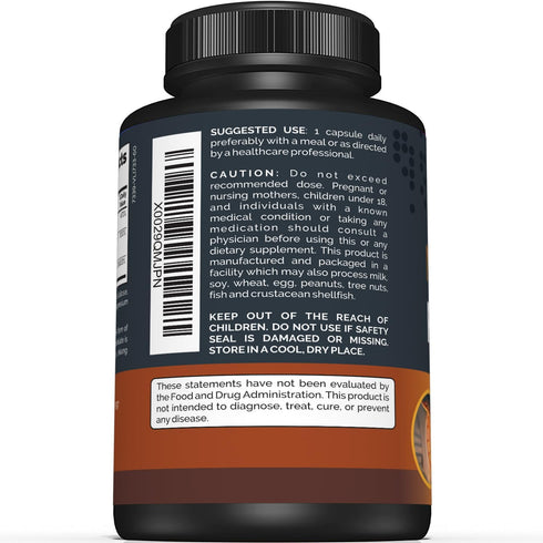 Sunergetic Premium Methyl Folate Supplement – Methylated Vitamin B12 and B6, 400 mcg per Capsule – 60 Capsules