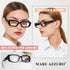 MARE AZZURO Blue Light Blocking Glasses for Women, Retro Fashion Computer Eyewear, 90s Vintage Gaming