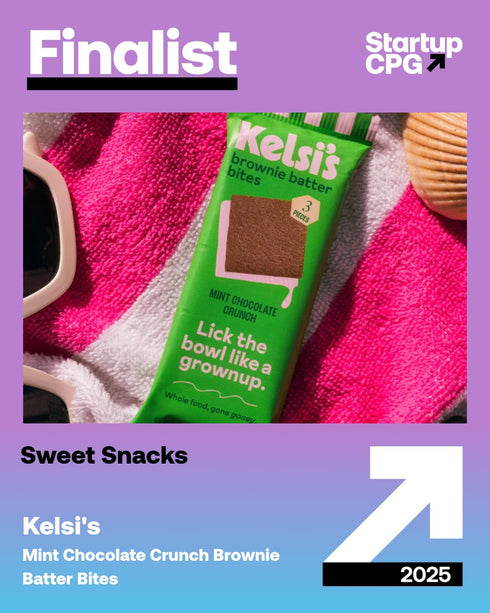 Pack, 8 Pack Kelsi's Brownie Batter Bites, Variety - Whole Ingredients, Healthy Brownie Bites, Dairy Free, Gluten Free