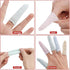 100 Pcs Finger Cots by EORTA | Cotton Material with Elasticity | Comfortable, Breathable, Reusable, Random Color