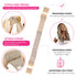 Milano Adjustable Elastic Wig Band with Hooks for Secure Fit & Comfort, Tan Wig Strap and Headband Accessories