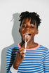 Ergonomic Tongue Scraper - Dentist-Developed Tongue Cleaner for Adults, Gentle Stylish Oral Care