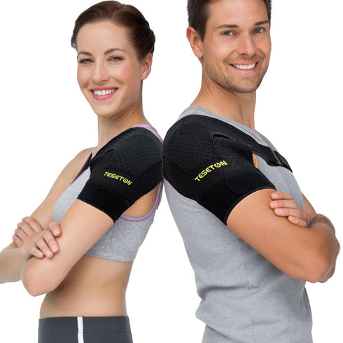 Shoulder Brace for Men and Women, Compression Sleeve for Pain Relief, Rotator Cuff Support