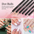 Nail Art Brushes Dual-Head Pen Painting Set, Gel Nail Art Design Tools Include Nail Extension Gel Brush, Liner Brush,