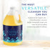 Pure Castile Liquid Soap, Unscented with All Organic Oils, 64oz for Adults, Kids, and Babies