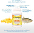 EZ Omega-3 Atlantic Menhaden Fish Oil Supplement 2000 mg, Burpless, EPA+ DHA + DPA, 180 Softgels Made in USA