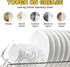 Eco Dishwasher Detergent Sheets, Up to 160 Loads, Citrus Lemon Scent, Plastic Free Dishwashing Soap Strips