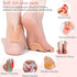 72 Pcs Callus Pads for Feet, Soft Felt U Shape Metatarsal Pads for Pain Relief, Adhesive Coin Pads