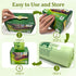 Mazatzal 10-13 0.87 49.21 30 D6400, Gallon Compostable Trash Bags Handle-Tie, Heavy Duty Thick Mil, Liter, Bags, Tall