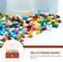 Uonlytech Weekly Pill Organizer Storage Container, Portable Dustproof Moisture-Resistant Plastic Medicine Case