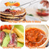 Heavy Duty Plastic Cutlery Set - Disposable 30 Forks, 30 Spoons, 30 Knives, Clear, Pack of 90