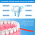 200 Pcs Interdental Brushes Braces Brush for Cleaner, 5 Colors, 5 Sizes, Soft Dental Tooth Flossing Head