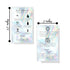 Lash Extension Aftercare Cards, 50 Pack, Business Card Size 3.5 x 2" inches After Care (2-3 Week Fillers),