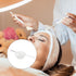Ipetboom Face Mask Mixing Bowl Set, Clear Glass Facial Mask Bowl, Stick Spatula, Face Mask Brush