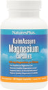 NaturesPlus Kalmassure Magnesium - 90 Vegan Capsules 400 mg for Natural Stress Relief & Muscle Relaxation - Gluten-Free