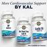 KAL Magnesium Taurate 400mg Plus CoEnzyme Vitamin B6, Chelated Supplement for Muscle Function, 90 Tablets