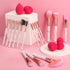 DUAIU Professional Makeup Brushes Set, 16PCS Marble Handle with 4PCs Sponge Blenders, Makeup Tool Kit