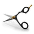 Professional Mustache & Beard Trimming Scissors - 5.5" High Carbon Stainless Steel, Razor Sharp Facial Hair Shears