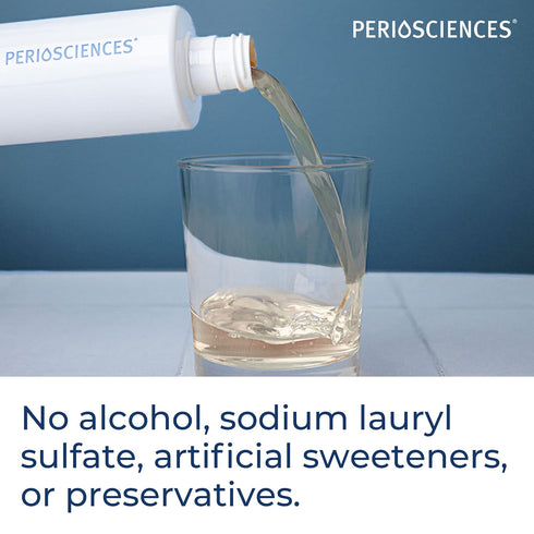 PerioSciences AO ProRinse Hydrating Mouthwash with Antioxidants, Fluoride-Free, 10 Fl Oz / 300ml