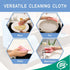 Handi Wipes Reusable Cloth, 200 Pack Disposable Cleaning Cloths for Kitchen Dish Towels, Washable Wipes