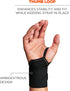 Ergodyne ProFlex 420 Wrist Wrap with Thumb Loop, Black, Large/X-Large