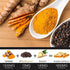 Turmeric Curcumin with BioPerine - 240 Vegetarian Capsules - Black Pepper and Ginger for Advanced Absorption, Joints