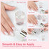 SAVILAND 15ml Dip Powder Liquid Set, 10 Pcs Base/Top Coat, Activator Brush Saver Nail Set Gift for Daughters