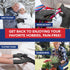 Doctor Developed Compression Gloves - Full Finger Gloves for Raynauds & Arthritis for Women & Men with Handbook (M,