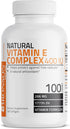 Bronson Natural Vitamin E Complex, 400 I.U. Supplement - d-Alpha Tocopherol Plus d-Beta, d-Gamma, & d-Delta