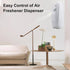 Automatic Air Freshener Dispenser, Wall Mount/Free Standing, Programmable Aerosol Spray Perfume Dispenser (White)