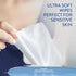 Cetaphil Face and Body Wipes, Gentle Cleansing Cloths, 25 Count (Pack of 3) for Sensitive Skin
