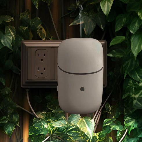 V-ZIYAZA 10ml 100% Needed,12-Hour Plug in Diffuser for Essential Oils - Waterless Essential Oil Diffuser,Compatible