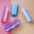 Nail Brush for Cleaning Fingernails, Two-Sided Scrub Brush with Soft and Stiff Bristles, 4 PCS for Men, Women, Kids