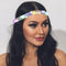 JEAIRTS Light Up Headbands, Glowing Led Rhinestone Headpiece, Sparkly Crystal Hair Band for Women