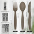 Zero Era 10 Pack 48% Compostable Fork Tea Fiber Cutlery Bio-Based, Plastic-Free, Home Compostable, Certified BPI & DIN