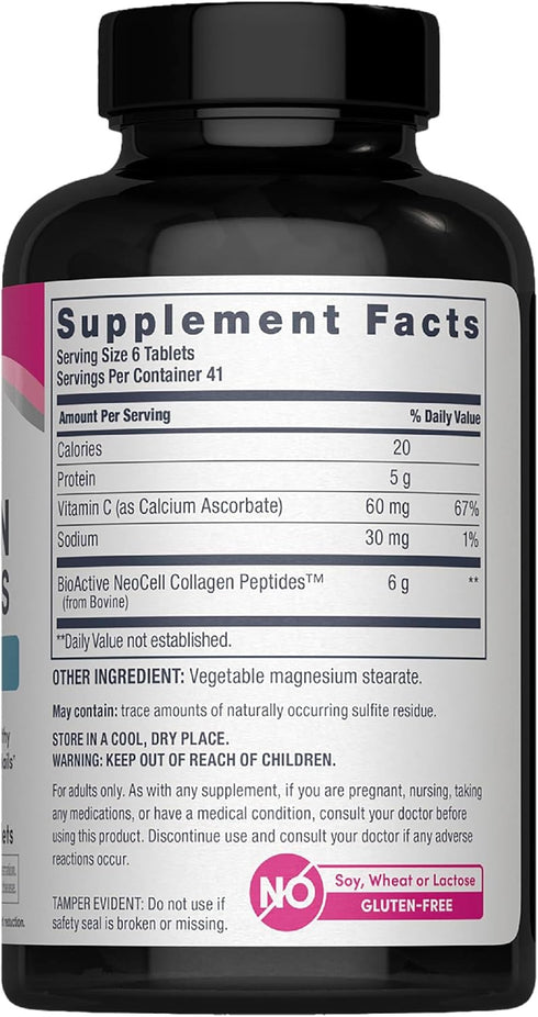 NeoCell Super Collagen C Type I and III, 250 Tablets
