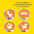 4 Gallon Trash Bags - 300 Small Mini Garbage Bags | 17" x 18" Clear Waste Basket Liners for Bathroom Trash Can