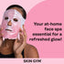 SKIN GYM Cryo Chill Ice Face Mask with Ice Beads - Custom Straps for Advanced Cold Therapy, Facial Care Spa