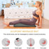 Set 2pcs CLISPEED Shiatsu Massage Mat and Pillow Acupressure Relief Cushions with Carrying Bag for Back and Neck
