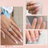 RARJSM Milky White Gel Nail Polish, 15ml Clear Jade White UV LED Soak Off Sheer Transparent Color for French Manicure
