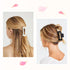 Vigorpace 12 Pack Medium Hair Claw Clips for Women Girls, Strong Hold, Matte Square, Thick Thin Hair